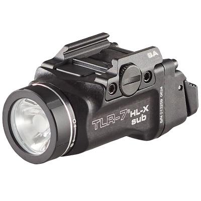 Streamlight TLR-7 HL-X Sub USB Weapon Light 1000 Lumens for 1913 Black - Precision Shot Firearms
