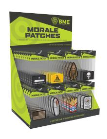 SME Assorted Morale Patch Display 144/ct - Precision Shot Firearms