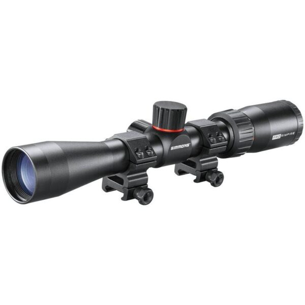 Simmons Pro Target Rimfire Rifle Scope 3-9x32mm 1" SFP .22 Dropzone with Weaver Style Rings - Precision Shot Firearms