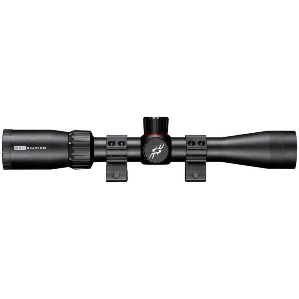 Simmons Pro Target Rimfire Rifle Scope 3-9x32mm 1" SFP .22 Dropzone with Weaver Style Rings - Precision Shot Firearms