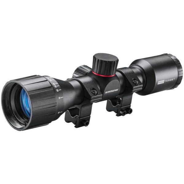 Simmons Pro Target Air 4x32 Rifle Scope with Dovetail Rings/Stop Pin - Precision Shot Firearms
