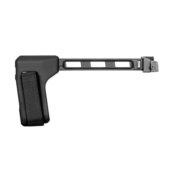 SB Tactical Picatinny Rail PSB Polymer Strut SBT Logo Folding 1913 Hinge Black For Sig MPX/MCX - Precision Shot Firearms