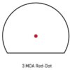Sig Sauer ROMEO3 Mini Reflex Sight - 1x25mm 3 MOA Red Dot 1.0 MOA Adj M1913 - Precision Shot Firearms