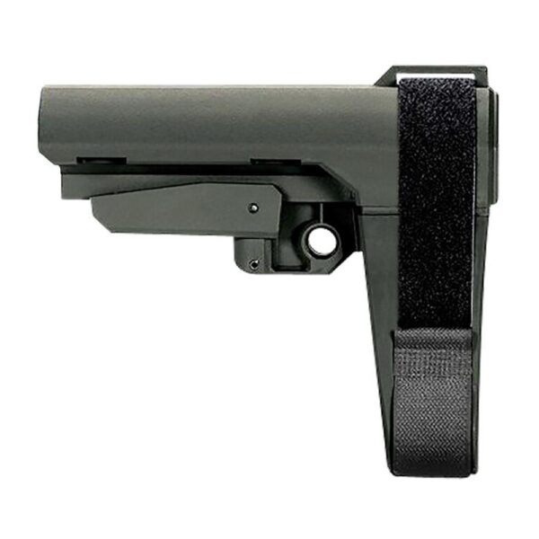 SB Tactical SBA3 5-Position Adjustable Stabilizing Brace Stealth Grey - Precision Shot Firearms