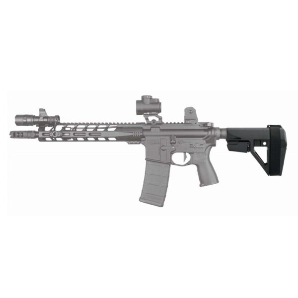 SB Tactical SBA5 Pistol Stabilizing Brace 5-Position Adjustable for AR-15 - Black - Precision Shot Firearms