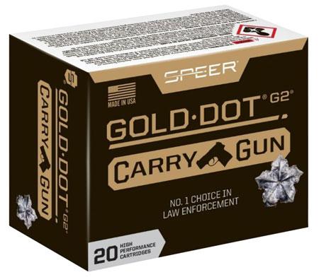 Speer Gold Dot Handgun Ammunition 9mm Luger 135gr HP 20/ct - Precision Shot Firearms