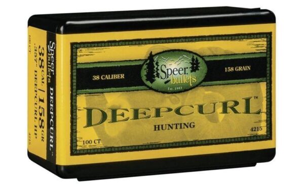 Speer Deep Curl Handgun Hunting Bullets .38 cal / .357 Mag .357" 158 gr DCHP 100/ct - Precision Shot Firearms
