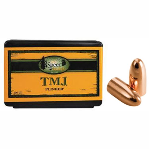 Speer TMJ Handgun Bullets (Value Pack) 9mm/38 Auto/380 Cal .355" 124 gr TMJRN 600/ct - Precision Shot Firearms