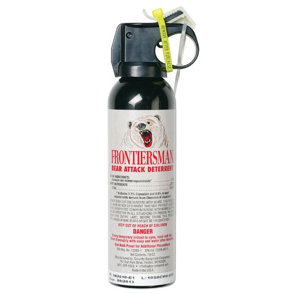 Frontiersman 7.9 oz Bear Spray AND 7.9 oz Practice Spray - Precision Shot Firearms