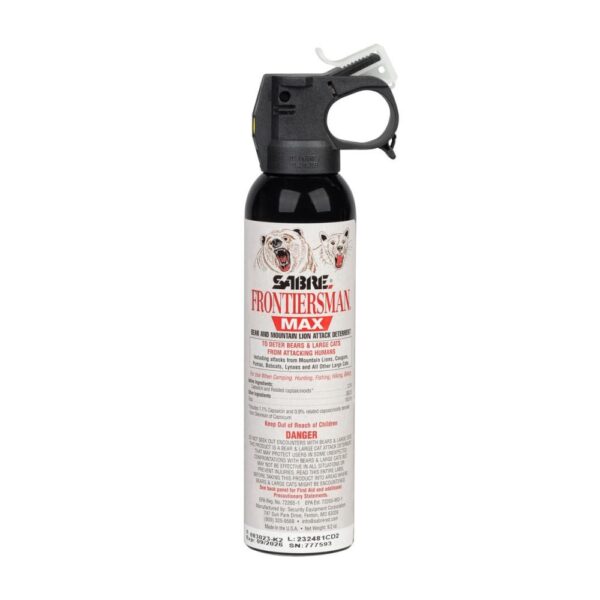 Sabre Frontiersman Max Bear and Mountain Lion Spray 9.2 oz - Precision Shot Firearms