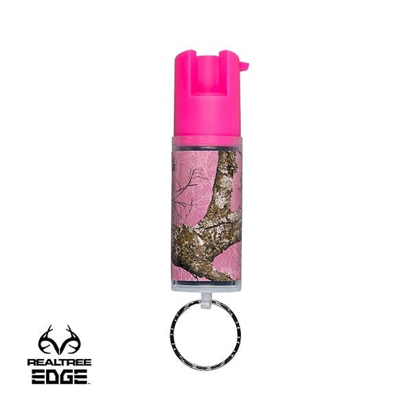 Sabre Pepper Spray Pink Camo Key Ring - Precision Shot Firearms