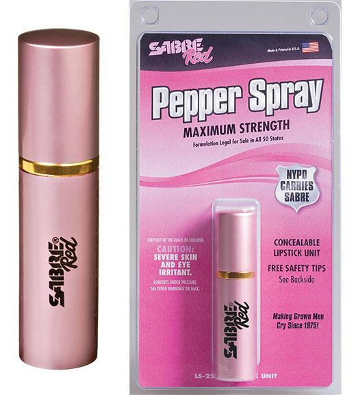 Sabre Red Lipstick Pepper Spray - Precision Shot Firearms