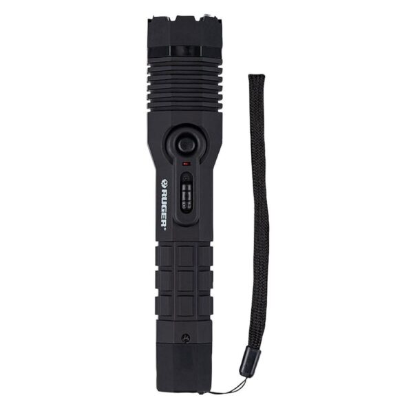 Sabre Ruger Stun Gun with Flashlight 300 Lumen Black - Precision Shot Firearms