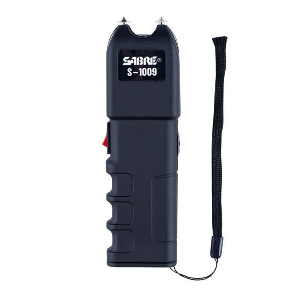 Sabre 2-in-1 Tactical Stun Gun with Anti-Grab Technology - 1.250 uC LED Flashlight - Precision Shot Firearms