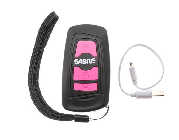 SABRE 1.154 UC PINK STUN GUN + 115 DB ALARM - Precision Shot Firearms