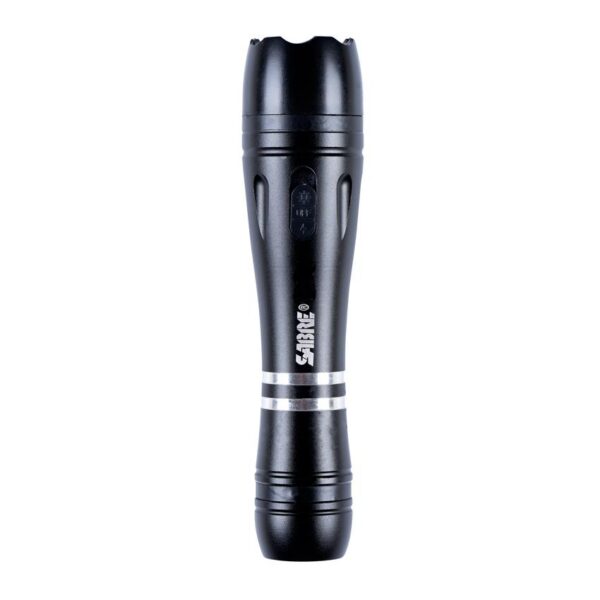 SABRE Maximum Strength Tactical Stun Gun with LED Flashlight (Industry's Highest Pain-Inducing Model) 2.517uC - Precision Shot Firearms
