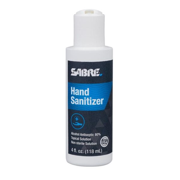 Sabre Liquid Hand Sanitizer (Pop Disk Top) - 4 oz - Precision Shot Firearms