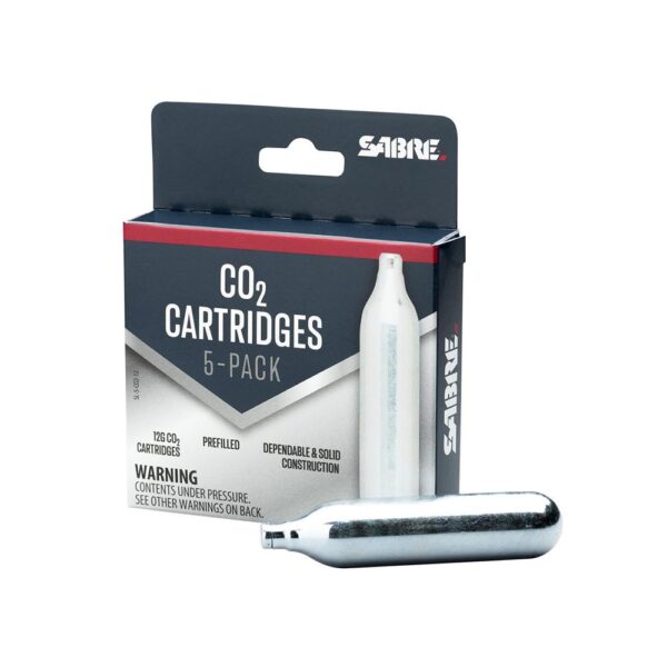 Sabre 12g CO2 Cartridge 5/ct - Precision Shot Firearms