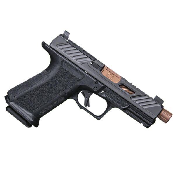 Shadow Systems Optics Ready MR920 Handgun 9mm Luger 15rd Magazine 4" Threaded Bronze Barrel Black Elite Slide - Precision Shot Firearms