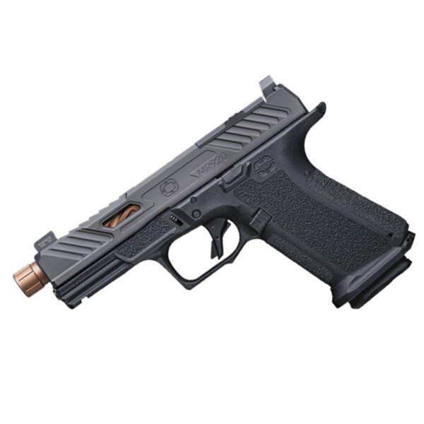 Shadow Systems Optics Ready MR920 Handgun 9mm Luger 15rd Magazine 4" Threaded Bronze Barrel Black Elite Slide - Precision Shot Firearms