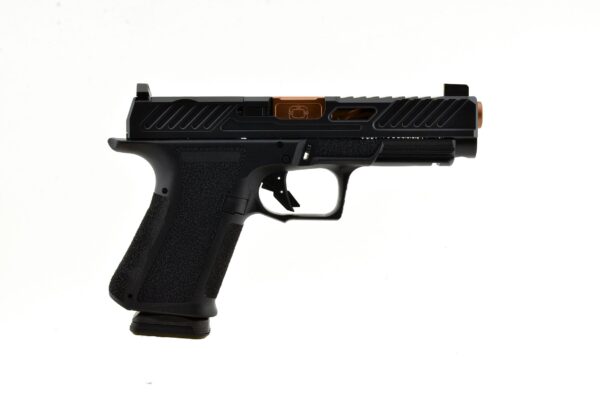 Shadow Systems Optics Ready MR920L Handgun 9mm Luger 15rd Magazine 4.5" Bronze Barrel Black Elite Slide - Precision Shot Firearms