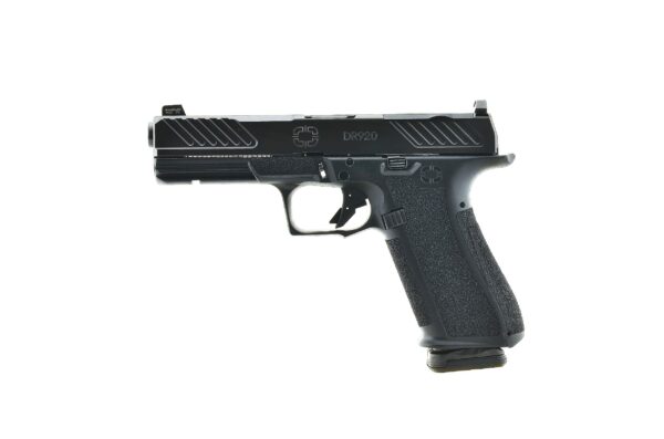 Shadow Systems DR920 Optic Combat Slide Handgun 9mm Luger 17rd Magazine 4.5" Black Barrel Front Night Sight - Precision Shot Firearms
