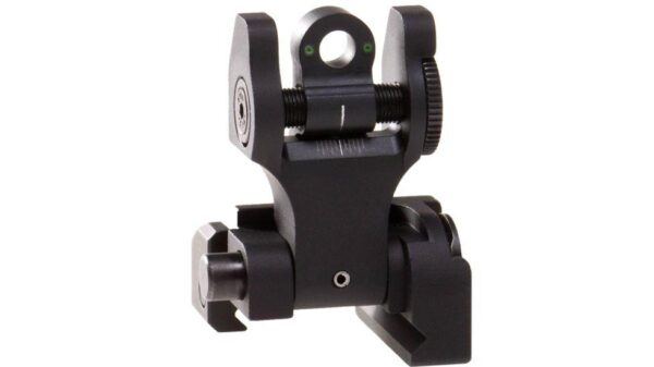 Troy Industries Rear Tritium Battle Sight - Black - Precision Shot Firearms