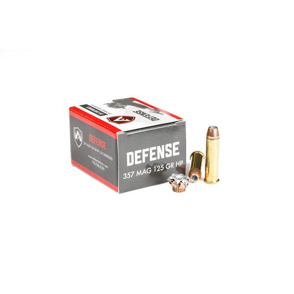 Atlanta Arms Elite Defense Handgun Ammunition .357 Mag 125gr JHP 20/ct - Precision Shot Firearms
