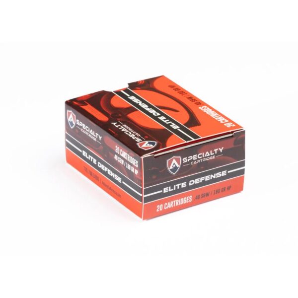 Atlanta Arms Elite Defense Handgun Ammunition .40 S&W 180gr JHP 980 fps 20/ct - Precision Shot Firearms