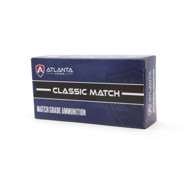 Atlanta Arms Classic Match Handgun Ammunition 9mm Luger 115gr FMJ 1125 fps 50/ct - Precision Shot Firearms
