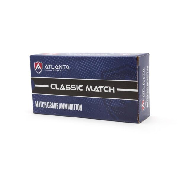 Atlanta Arms Classic Match Handgun Ammunition 9mm Luger 124gr 230gr FMJ 1060 fps 50/ct - Precision Shot Firearms