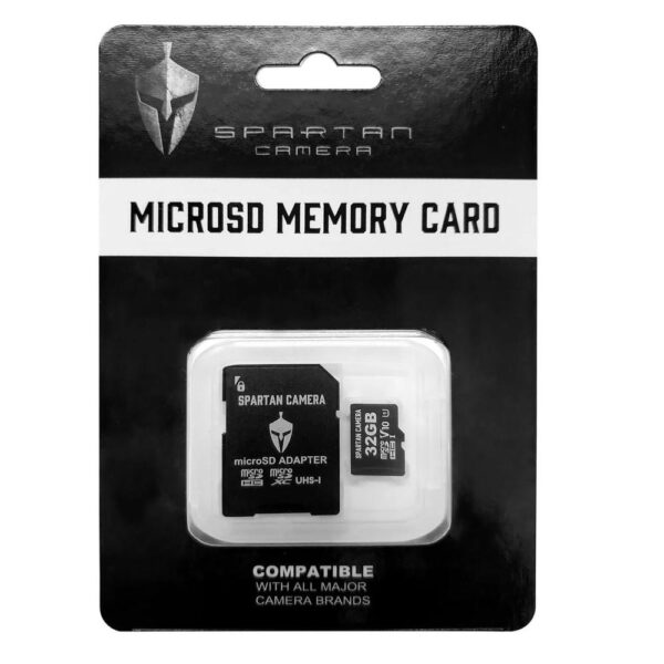 Spartan Camera 32GB Micro SD Card Class 10 GoLive 2/Eclipse/Lumen - Precision Shot Firearms