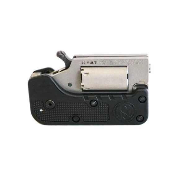 Standard Mfg Switch Gun Handgun Combo .22 WMR & .22 LR 5rd Capacity .75" Barrel Silver with Black Grip - Precision Shot Firearms
