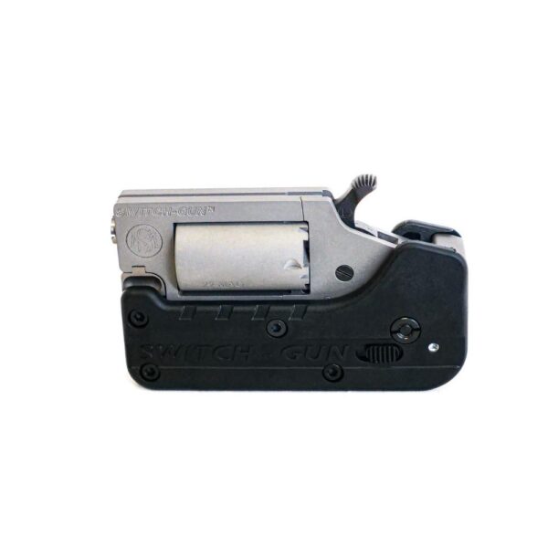 Standard Mfg Switch Gun Handgun Combo .22 WMR & .22 LR 5rd Capacity .75" Barrel Silver with Black Grip - Precision Shot Firearms