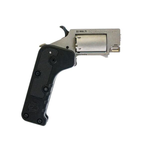 Standard Mfg Switch Gun Handgun Combo .22 WMR & .22 LR 5rd Capacity .75" Barrel Silver with Black Grip - Precision Shot Firearms