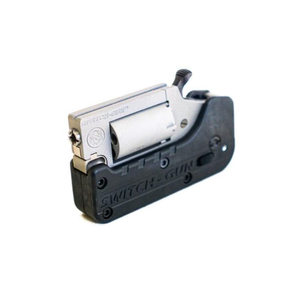 Standard Mfg Switch Gun Handgun Combo .22 WMR & .22 LR 5rd Capacity .75" Barrel Silver with Black Grip - Precision Shot Firearms