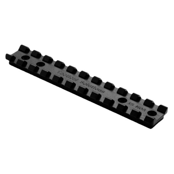 Tactical Solutions 15 MOA Scope Rail for 10/22 Riles Black - Precision Shot Firearms