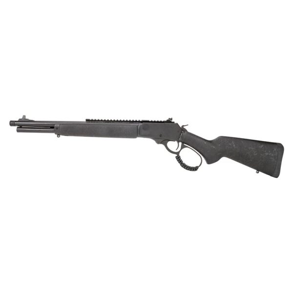 Rossi R95 Trapper Triple Black Lever Action Rifle 45 Colt 8rd Capacity 16.5" Threaded Barrel Black Wood Stock - Precision Shot Firearms