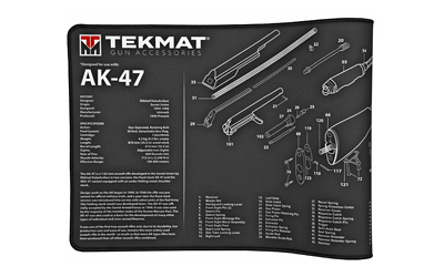 TEKMAT ULTRA RIFLE MAT AK47 BLK, SKU TEKR44-AK47