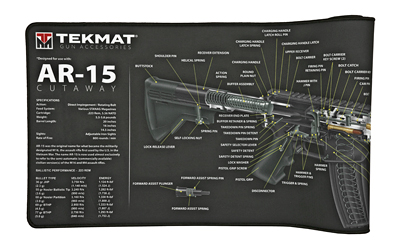 TEKMAT ULTRA CUTAWAY RIFLE MAT AR15, SKU TEKR44-AR15-CA