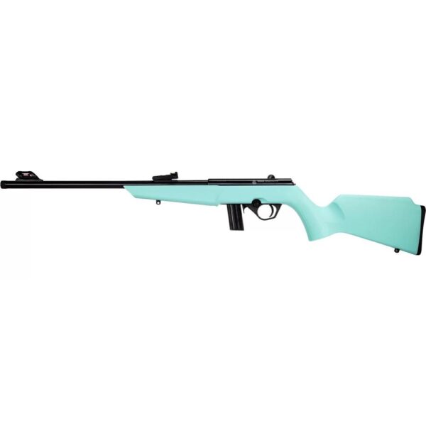 Rossi RB 22 Compact Rifle 22LR 10rd Magazine 16.5" Barrel Cyan - Precision Shot Firearms