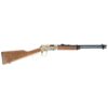 Rossi Rio Bravo Annie Oakley Engraved PVD Gold Rifle .22 LR 15rd Capacity 18' Barrel Wood Stock - Precision Shot Firearms