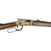 Rossi Rio Bravo "Wild Bill Hickok" Lever Action Rifle 22 LR 15rd Capacity 18" Barrel Gold Finish/Hardwood Stock - Precision Shot Firearms