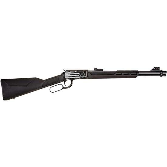 Rossi Rio Bravo Rifle .22 WMR 12rd Magazine 20" Barrel Black with US Flag Lightning - Precision Shot Firearms