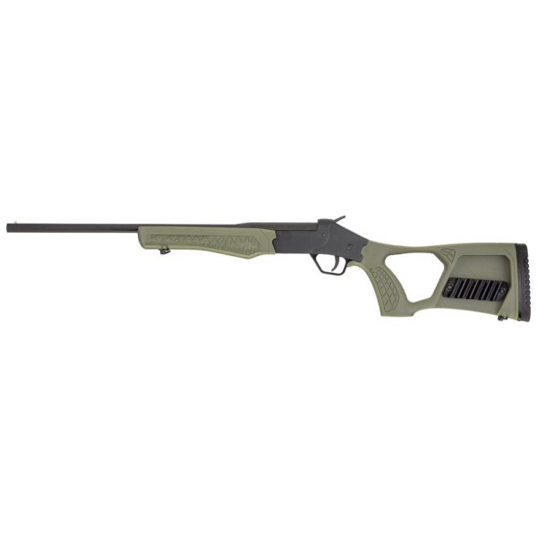 SS Poly Tuffy 410GA 18.5" BK/OD Green Break-Action Shotgun - Precision Shot Firearms