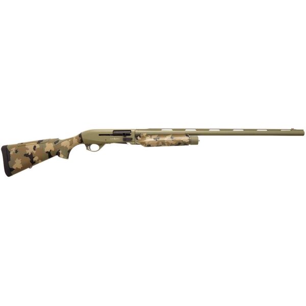 TR Imports Alpha 2 Shotgun 12 ga 3" Chamber 4rd Magazine 28" Barrel Old School Camo with Cerakote Green - Precision Shot Firearms
