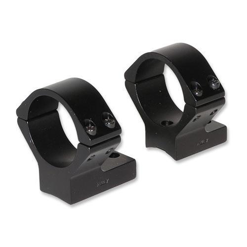 Talley Lightweight Alloy Scope Mounts - Black Anodized - 30mm - Low Weatherby Accumark-Magnum & Mark V (9 LUG) - Precision Shot Firearms