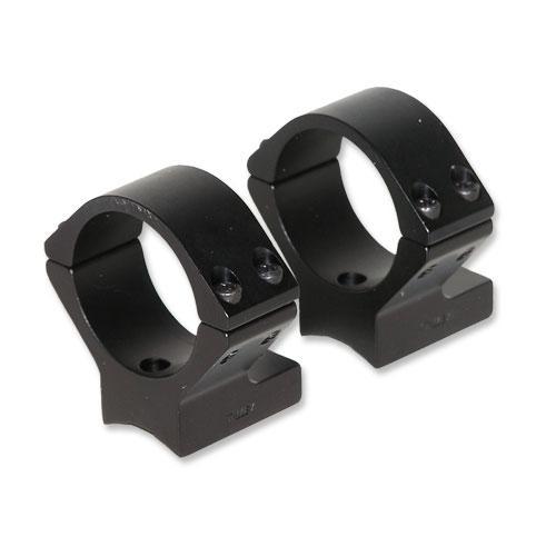 Talley Lightweight Alloy Scope Mounts - Black Anodized - 30mm - Low Ruger American Savage w/Accutrigger Steven 200 Stiller Predator TC Venture - Precision Shot Firearms