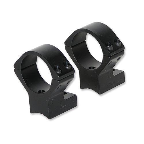 Talley Lightweight Alloy Scope Mounts - Black Anodized - 30mm - High Savage w/Accutrigger Stevens 200 Stiller Predator TC Venture Ruger American - Precision Shot Firearms