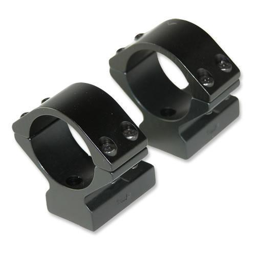 Talley Lightweight Alloy Scope Mounts - Black Anodized - 1" - Low Knight MK 85Tikka T3 and Tikka Master - Precision Shot Firearms